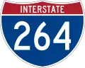 Straßenschild der I-264
