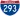 Straßenschild der I-293
