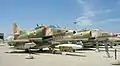 A-4E/F Skyhawk Ayit, in zwei Staffeln auf Tel Nof stationiert, hier im IAF-Museum auf Chazerim