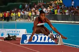 Shanieka Ricketts wurde Achte