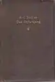 IB 23 Rudolf G. Binding: Der Opfergang, Ganzleder mit Fleuron