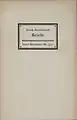 IB 331/2, Jakob Burckhardt, Briefe, Resteverwertung von Feldposteinbandpapier (1946)
