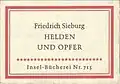 IB 715, Sieburg: TS ohne Ecksterne (1963, 11.-20.)