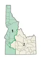 Idaho: Kongress-Wahlkreise