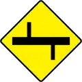 W-017-LVorfahrt gewähren (versetzte Einmündungen – links)