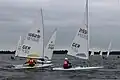 ILCA-7-Feld am Wittensee