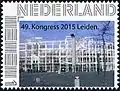 Persönliche Briefmarke zum 49. Kongress in Leiden