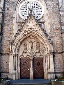 Westportal der Dortmunder Franziskanerkirche