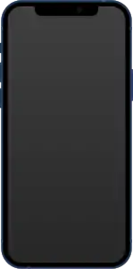 iPhone 12 in Blau