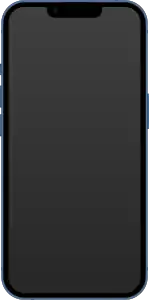 iPhone 13 in Blau