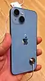 Rückseite des iPhone 14