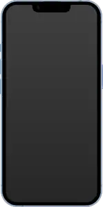 iPhone 14 in Blau