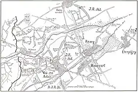 Bois du Vert und bei Vis en Artois