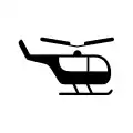 TF 005: Hubschrauberlandeplatz; Helikopter