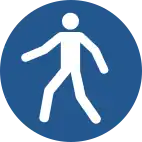 M024: Fußgängerweg benutzen
