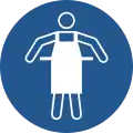 M026: Schutzschürze benutzen