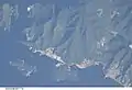 Satelliten-Aufnahme von Chaguaramas
