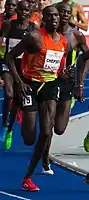 Der viertplatzierte Nixon Kiplimo Chepseba