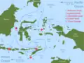 Indonesische Meeresströmung (Indonesian throughflow, ITF). 1 Sv = 106 m³·s−1.