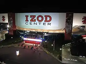 Das Izod Center im Jahr 2007