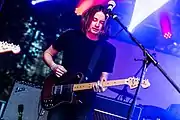 Gitarrist Guy Bannister