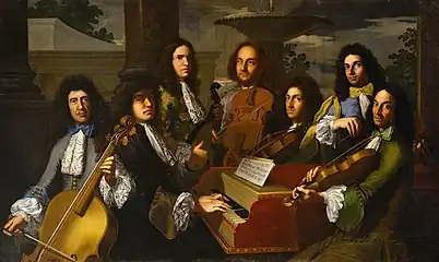 Musiker von Ferdinando de’Medici, ca. 1685