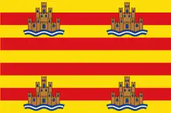 Flagge der Insel Ibiza