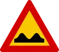 A20.11Unebene Fahrbahn