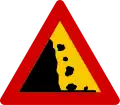 A21.12Steinschlag oder Lawine (links)