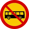 B03.32Verbot für Busse