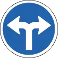 C01.41Vorgeschriebene Fahrtrichtung – links und rechts