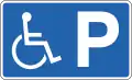 D01.21Parkplatz für Behinderte