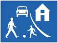 D14.11Beginn eines verkehrsberuhigten Bereichs