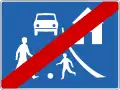D14.21Ende eines verkehrsberuhigten Bereichs