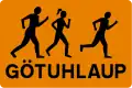 Achtung, organisierter Straßenlauf