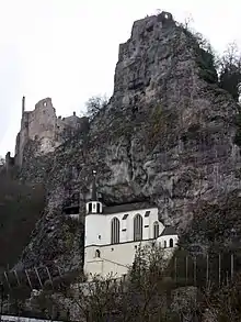 Felsenkirche und Schloss Oberstein