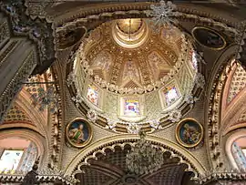 Tlalpujahua – Iglesia de San Pedro y San Pablo (Vierungskuppel)