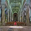 Inneres der Kirche Santa María Magdalena