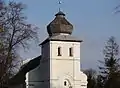 Zwiebelturm der Dorfkirche