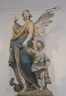 Schutzengel im Bürgersaal, Ignaz Günther, 1763