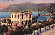 Der Palazzo Verbania noch als Kursaal