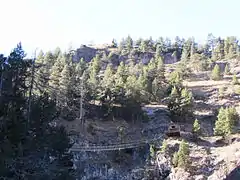 Hängebrücke Sentiero Bompard