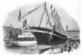 Stapellauf in Bristol, Juli 1843