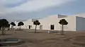 Am Schulzentrum von Vila Nova da Barquinha, gestaltet von Architekt Aires Mateus
