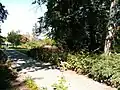 In der Nähe der angrenzenden Freizeitsportanlage