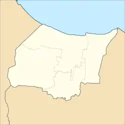 Die Grenzen der 4 Kecamatan