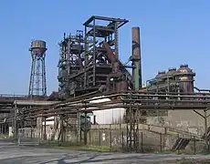 Industrieruine Hochofen Phoenix-West 2005