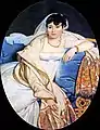 Porträt der Madame Riviere. 1806. Öl/Leinen.