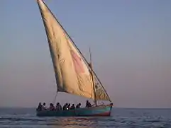 Dau zwischen Inhambane und Maxixe