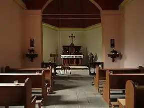 Innenraum der Kapelle